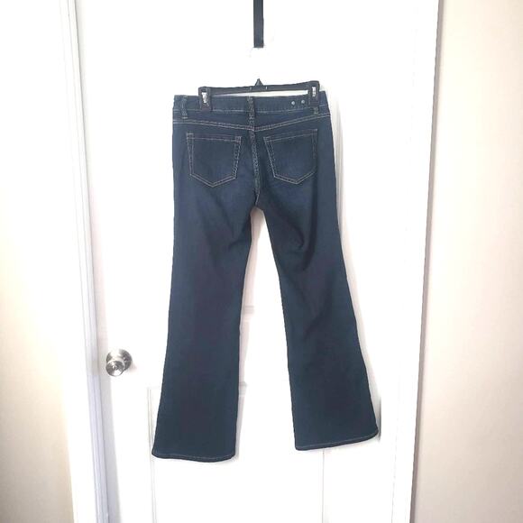 Cabi Zoe Deep Indigo Blue Bootcut Jeans Size 4 - Picture 6 of 7